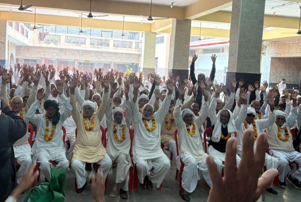 The government bowed to the INLDs struggle and the elderly received respect Umed Singh Lohan